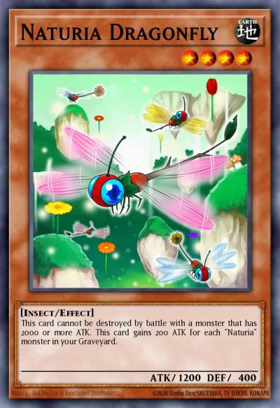 Naturia Dragonfly Duel Terminal Normal Parallel Rare DT03-EN017 Duel Terminal 3 Yugioh card