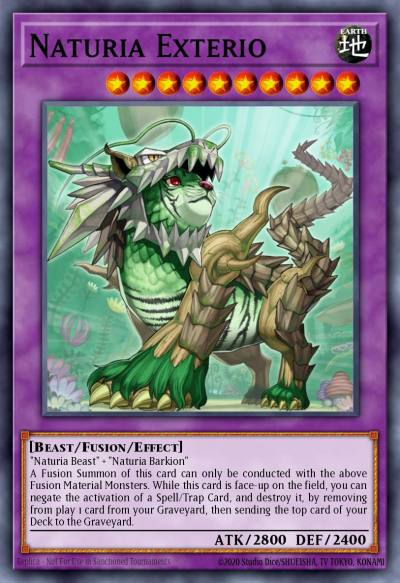 Naturia Exterio Duel Terminal Ultra Parallel Rare DT04-EN085 Duel Terminal 4 Yugioh card