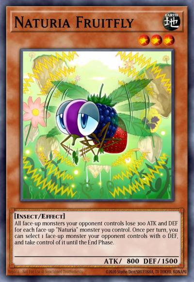 Naturia Fruitfly Duel Terminal Normal Parallel Rare DT03-EN071 Duel Terminal 3 Yugioh card