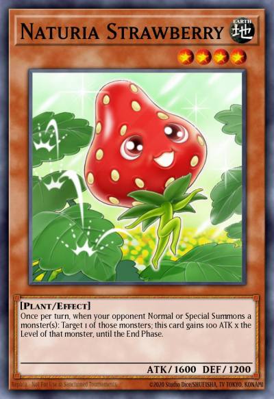 Naturia Strawberry Common BP01-EN210 Battle Pack Epic Dawn Yugioh card