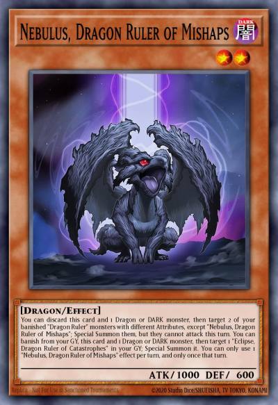 Nebulus Dragon Ruler of Mishaps Quarter Century Secret Rare ALIN-EN019 Alliance Insight Yugioh card