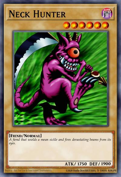 Neck Hunter Common SS05-ENA02 Speed Duel Starter Decks Twisted Nightmares Yugioh card