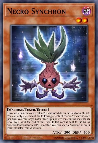 Necro Synchron Ultra Rare LED8-EN023 Legendary Duelists Synchro Storm Yugioh card