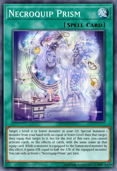 Necroquip Prism Common ETCO-EN084 Eternity Code Yugioh card