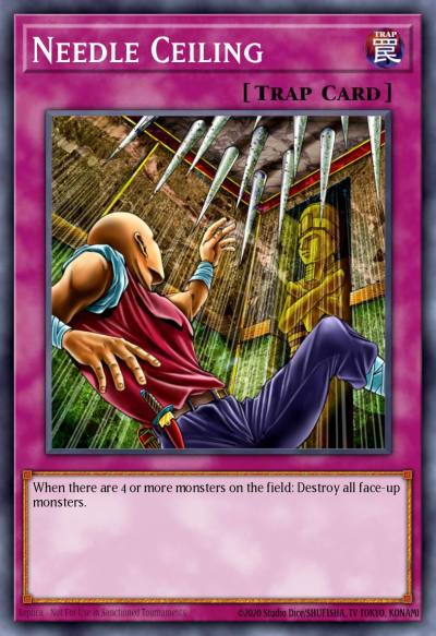Needle Ceiling Common STAX-EN026 2-Player Starter Set Yugioh card