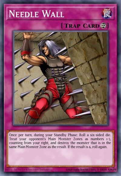 Needle Wall Common DB2-EN245 Dark Beginning 2 Yugioh card