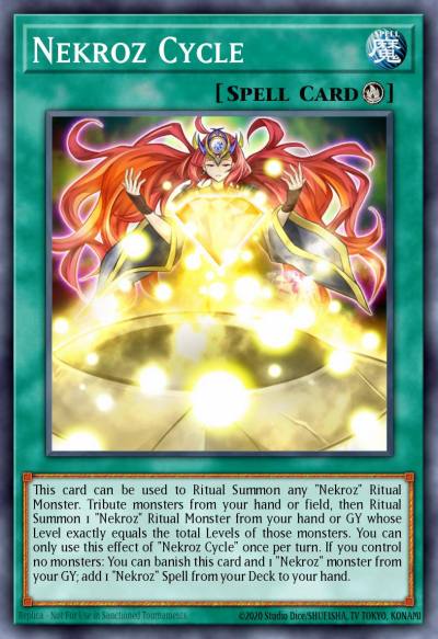 Nekroz Cycle Rare MP15-EN231 2015 Mega-Tin Mega Pack Yugioh card