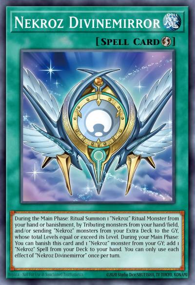 Nekroz Divinemirror New BLMM-EN027 Battles of Legend Monster Mayhem Yugioh card