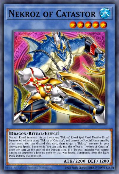 Nekroz of Catastor Secret Rare THSF-EN018 The Secret Forces Yugioh card