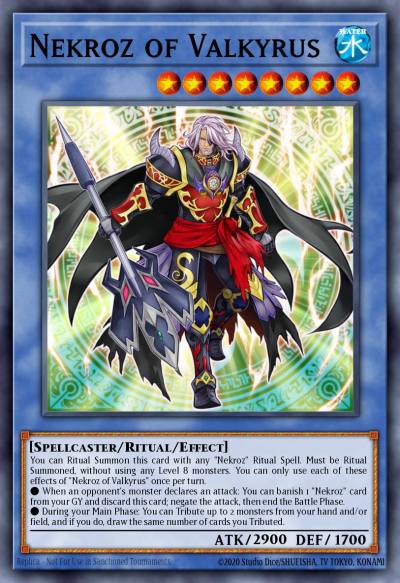 Nekroz of Valkyrus Ultra Rare DUPO-EN089 Duel Power Yugioh card