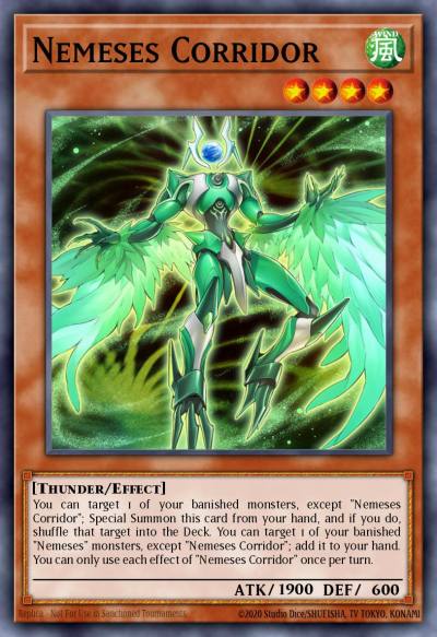 Nemeses Corridor Super Rare ETCO-EN012 Eternity Code Yugioh card