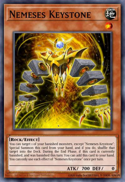 Nemeses Keystone Super Rare ROTD-EN029 Rise of the Duelist Yugioh card