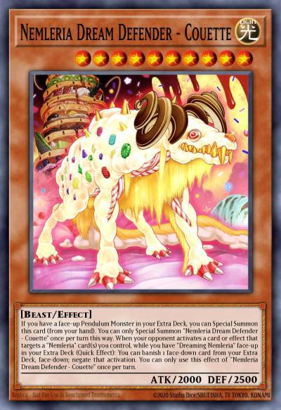 Nemleria Dream Defender - Couette Common CYAC-EN017 Cyberstorm Access Yugioh card
