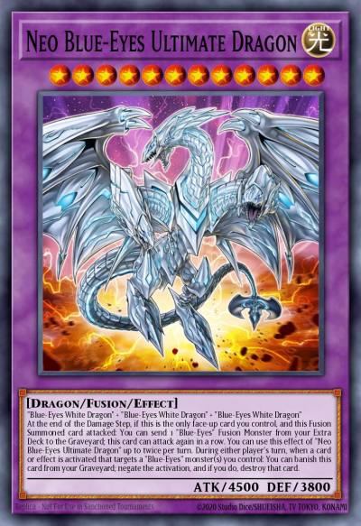 Neo Blue-Eyes Ultimate Dragon Common SDWD-EN035 Structure Deck Blue-Eyes White Destiny Yugioh card