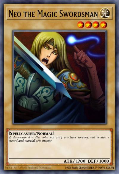 Neo the Magic Swordsman Common MRL-E105 Magic Ruler Yugioh card