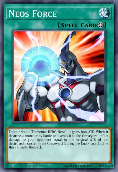 Neos Force Common LCGX-EN096 Legendary Collection 2 The Duel Academy Years Mega Pack Yugioh card