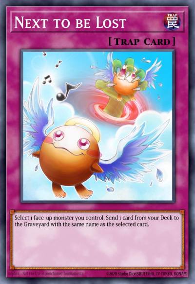Next to be Lost Common DR04-EN174 Dark Revelation Volume 4 Yugioh card
