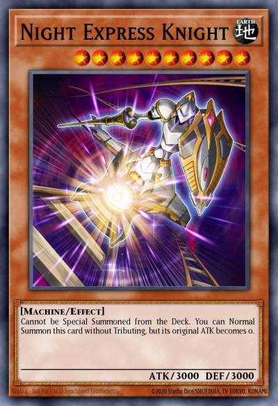 Night Express Knight Common DLCS-EN139 Dragons of Legend The Complete Series Yugioh card