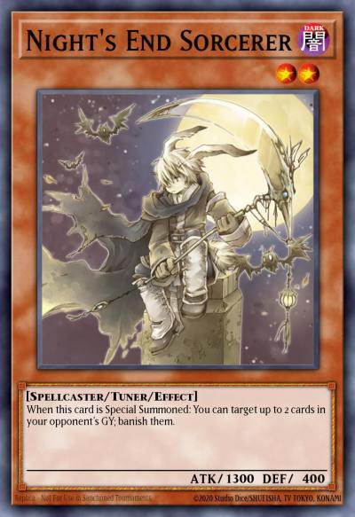 Nights End Sorcerer Super Rare CSOC-EN087 Crossroads of Chaos Yugioh card