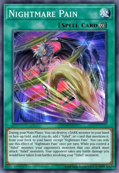 Nightmare Pain Ultra Rare MP25-EN165 2025 Mega-Pack Tin Yugioh card