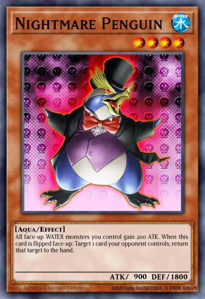 Nightmare Penguin Common DR3-EN070 Dark Revelation Volume 3 Yugioh card