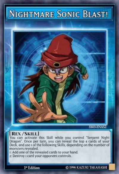 Nightmare Sonic Blast Common SS03-ENAS2 Speed Duel Starter Decks Ultimate Predators Yugioh card
