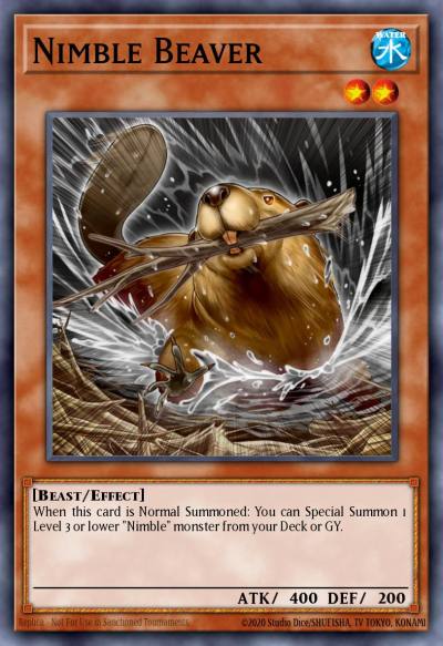 Nimble Beaver Common MP18-EN129 2018 Mega-Tin Mega Pack Yugioh card