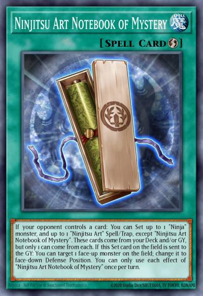 Ninjitsu Art Notebook of Mystery Common MP23-EN201 25th Anniversary Tin Dueling Heroes Mega Pack Yugioh card