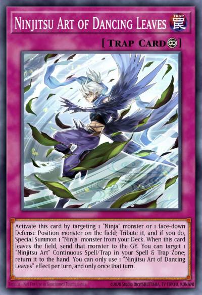 Ninjitsu Art of Dancing Leaves Common MP23-EN212 25th Anniversary Tin Dueling Heroes Mega Pack Yugioh card