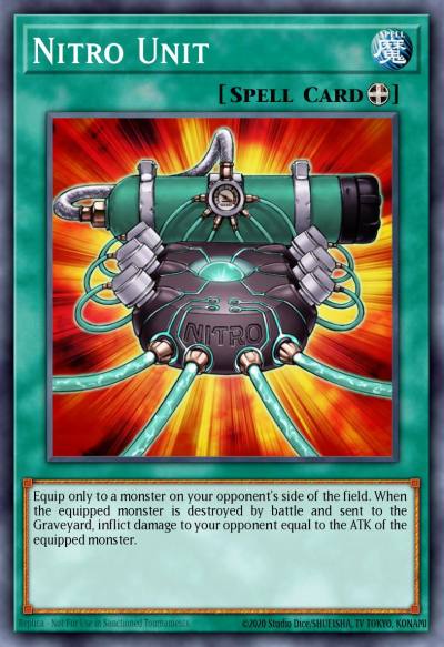 Nitro Unit Rare DR3-EN226 Dark Revelation Volume 3 Yugioh card