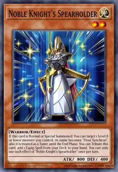 Noble Knights Spearholder Ultra Rare BROL-EN019 Brothers of Legend Yugioh card