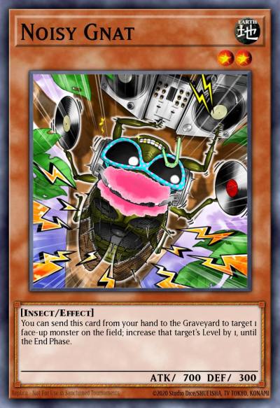 Noisy Gnat Common BP01-EN204 Battle Pack Epic Dawn Yugioh card