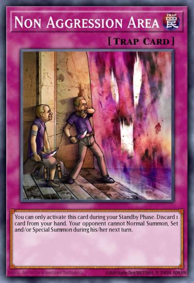 Non Aggression Area Common DR1-EN049 Dark Revelation Volume 1 Yugioh card
