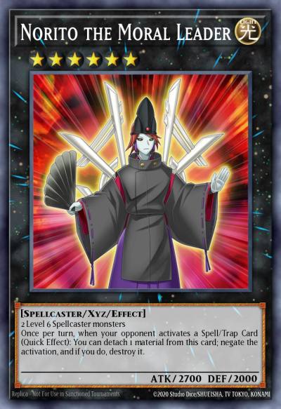 Norito the Moral Leader Ultra Rare BLRR-EN058 Battles of Legend Relentless Revenge Yugioh card
