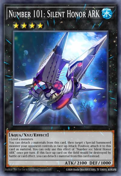 Number 101 Silent Honor ARK Ultra Rare MP14-EN219 2014 Mega-Tin Mega Pack Yugioh card