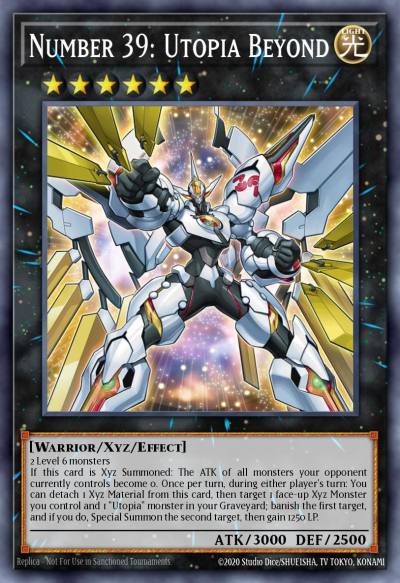 Number 39 Utopia Beyond Super Rare MP15-EN188 2015 Mega-Tin Mega Pack Yugioh card