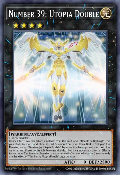 Number 39 Utopia Double Quarter Century Secret Rare MP24-EN031 25th Anniversary Tin Dueling Mirrors Yugioh card