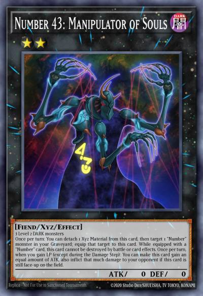 Number 43 Manipulator of Souls Common MP15-EN025 2015 Mega-Tin Mega Pack Yugioh card