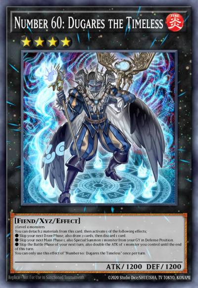 Number 60: Dugares the Timeless Common L26D-ENM26 Legendary Modern Decks 2026 Yugioh card