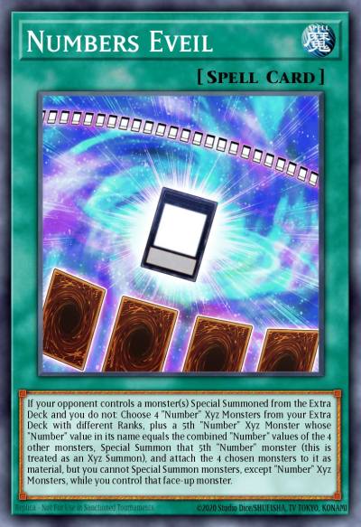 Numbers Eveil Ultra Rare CYAC-EN000 Cyberstorm Access Yugioh card