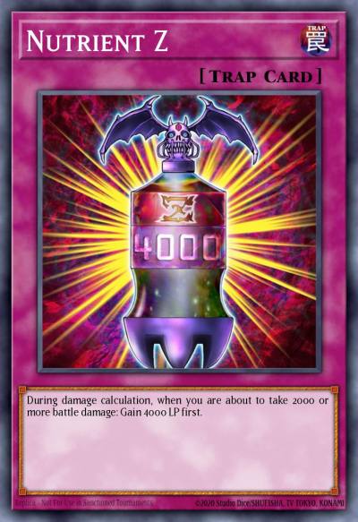 Nutrient Z Common LOD-096 Legacy of Darkness Yugioh card