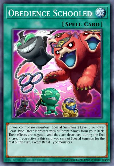 Obedience Schooled Super Rare MP14-EN242 2014 Mega-Tin Mega Pack Yugioh card