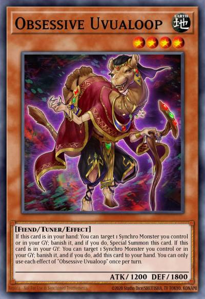 Obsessive Uvualoop Common STAS-EN018 2-Player Starter Set Yugioh card
