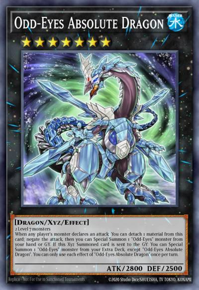 Odd-Eyes Absolute Dragon Common LEDD-ENC34 Legendary Dragon Decks Yugioh card