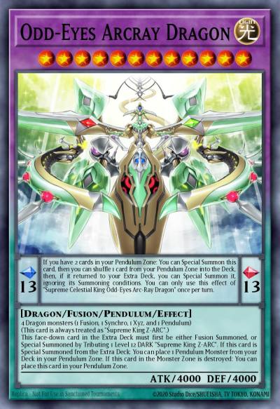Odd-Eyes Arcray Dragon Quarter Century Secret Rare AGOV-EN030 Age of Overlord Yugioh card