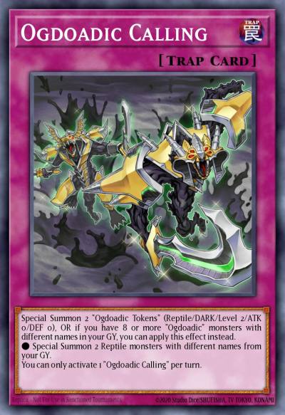 Ogdoadic Calling Rare ANGU-EN013 Ancient Guardians Yugioh card