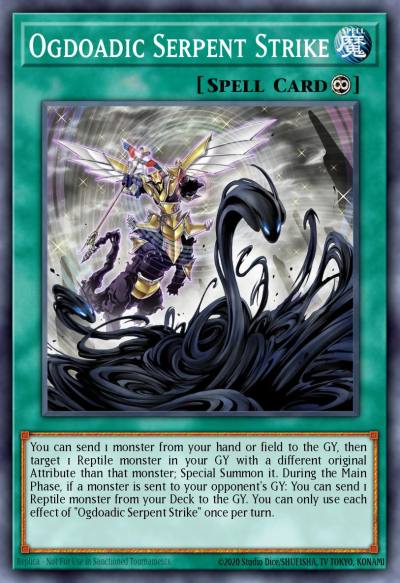 Ogdoadic Serpent Strike Common BACH-EN058 Battle of Chaos Yugioh card