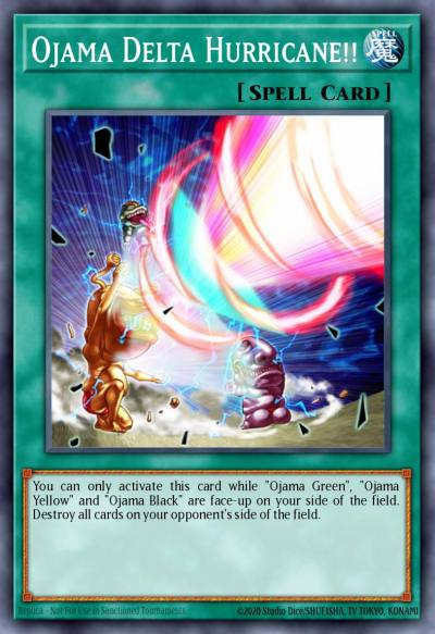 Ojama Delta Hurricane Common DR2-EN034 Dark Revelation Volume 2 Yugioh card
