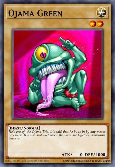 Ojama Green Common STAS-EN006 2-Player Starter Set Yugioh card