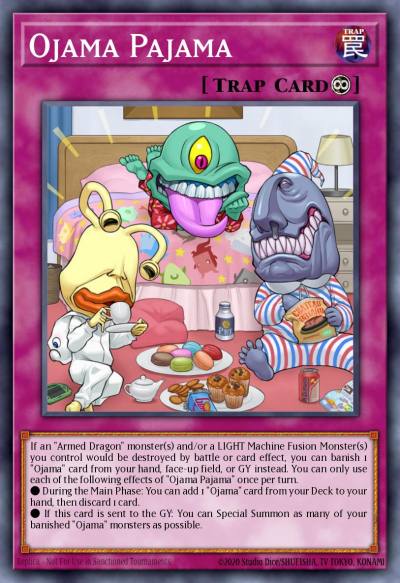 Ojama Pajama Rare LED2-EN024 Legendary Duelists Ancient Millennium Yugioh card